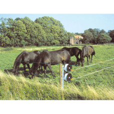 Pica soporte de carretes para caballos